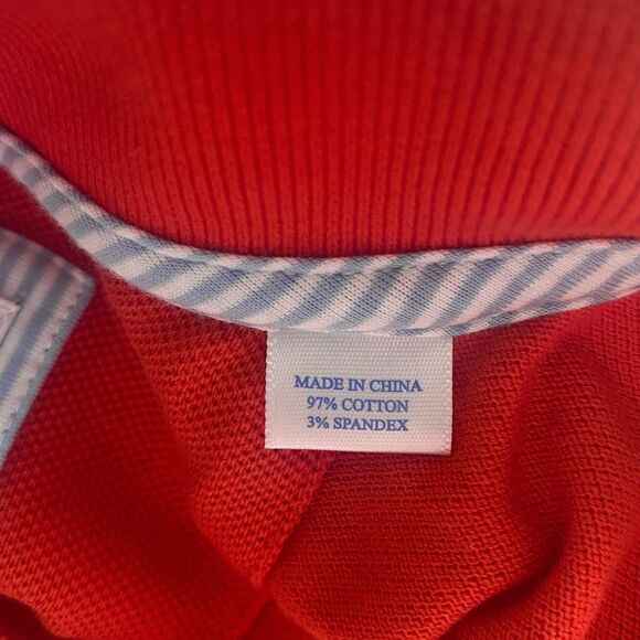 Southern Tide Mens Large The Skip Jack Florida Gators Polo Shirt Orange - Picture 8 of 8